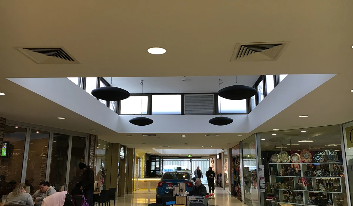 Black Pulsar in shopping mall