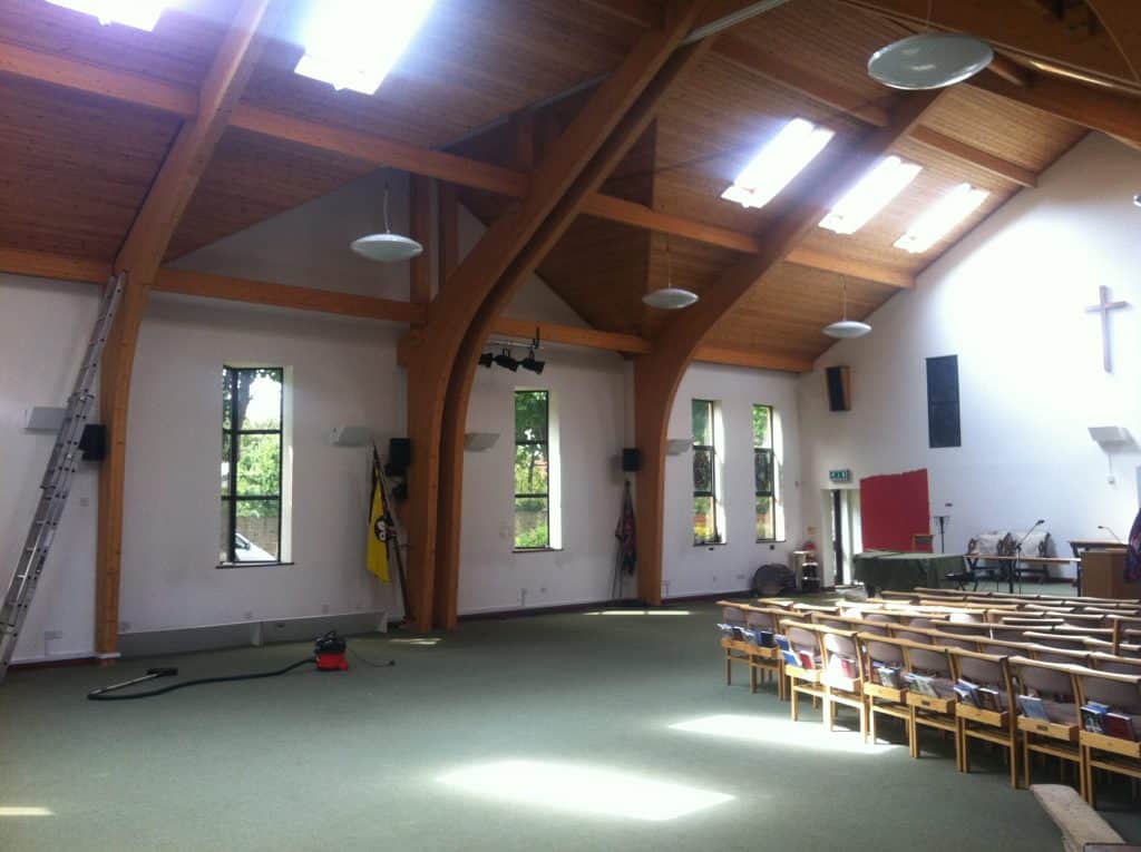 church ceiling heaters