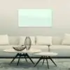 Select XL white glass in living room