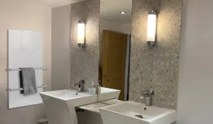 Bathroom with XLS Towel heater