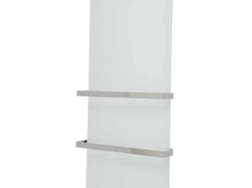 White towel heater outlet