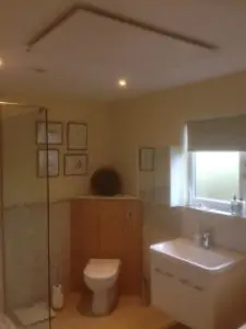 Select XL warming a bathroom