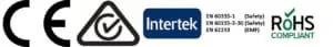 RCM certification from Intertek
