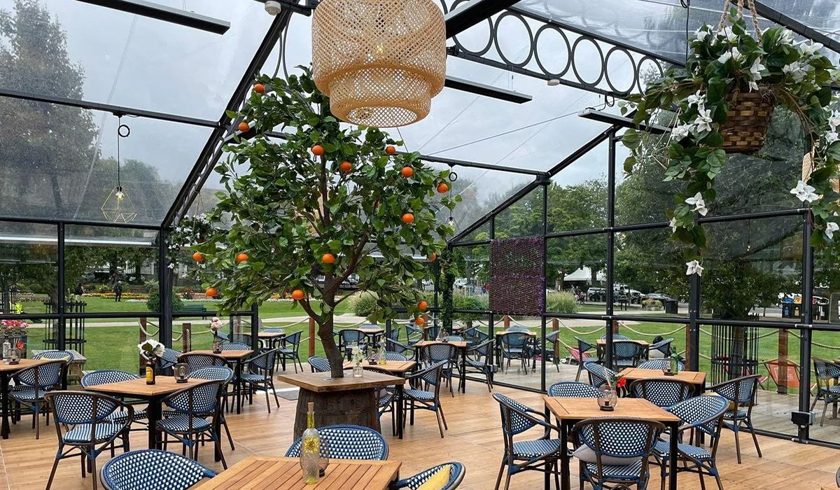 Cheltenham town hall with Black Summit 1200 x 700