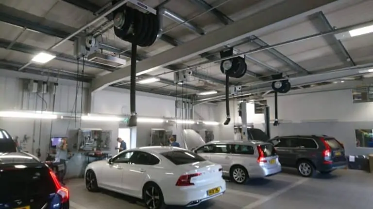 Snows Motor Group Workshop Heating