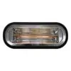 Miami Black outdoor heater