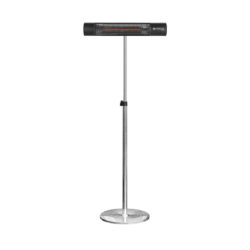 California Black on Silver stand