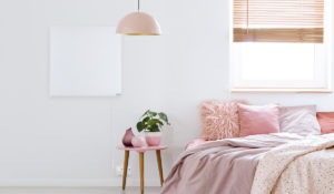 Easy DIY heater in a bedroom