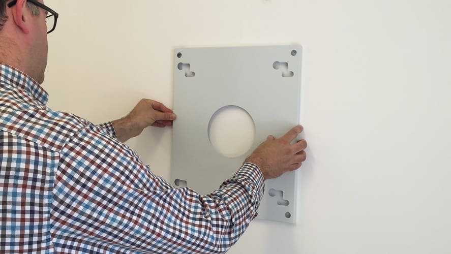 Easy installation using EasyFix mount