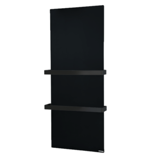 XLS Black Towel Rail