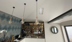 Krystal White recess ceiling installation