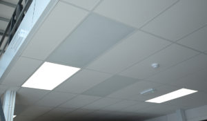 Herschel Comfort Ceiling Tile installed in an office