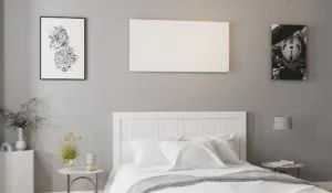 Comfort White installed in Bedroom