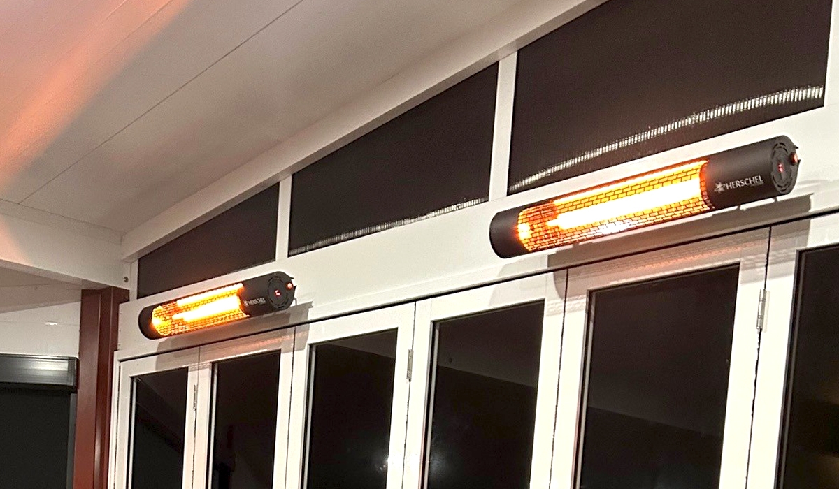 Deck heating using Herschel California