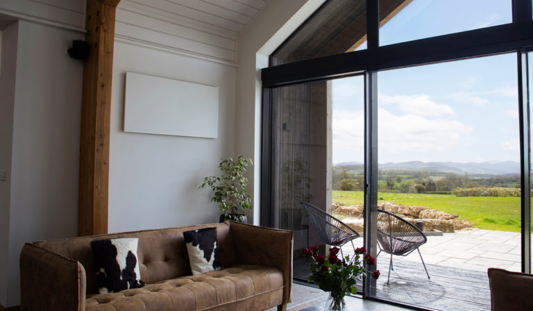 Herschel Comfort panels chosen to heat beautiful self build
