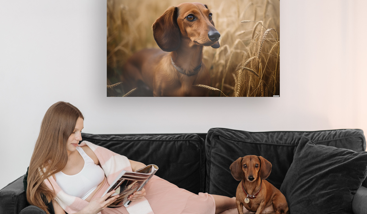 Inspire Picture Panel - Dog - 1200x700