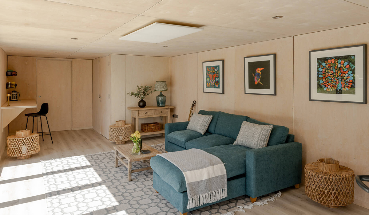 Herschel Comfort panel installed in Okopod home