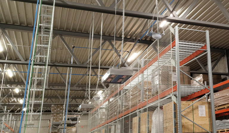 Infrared Factory Heating for Kingspan