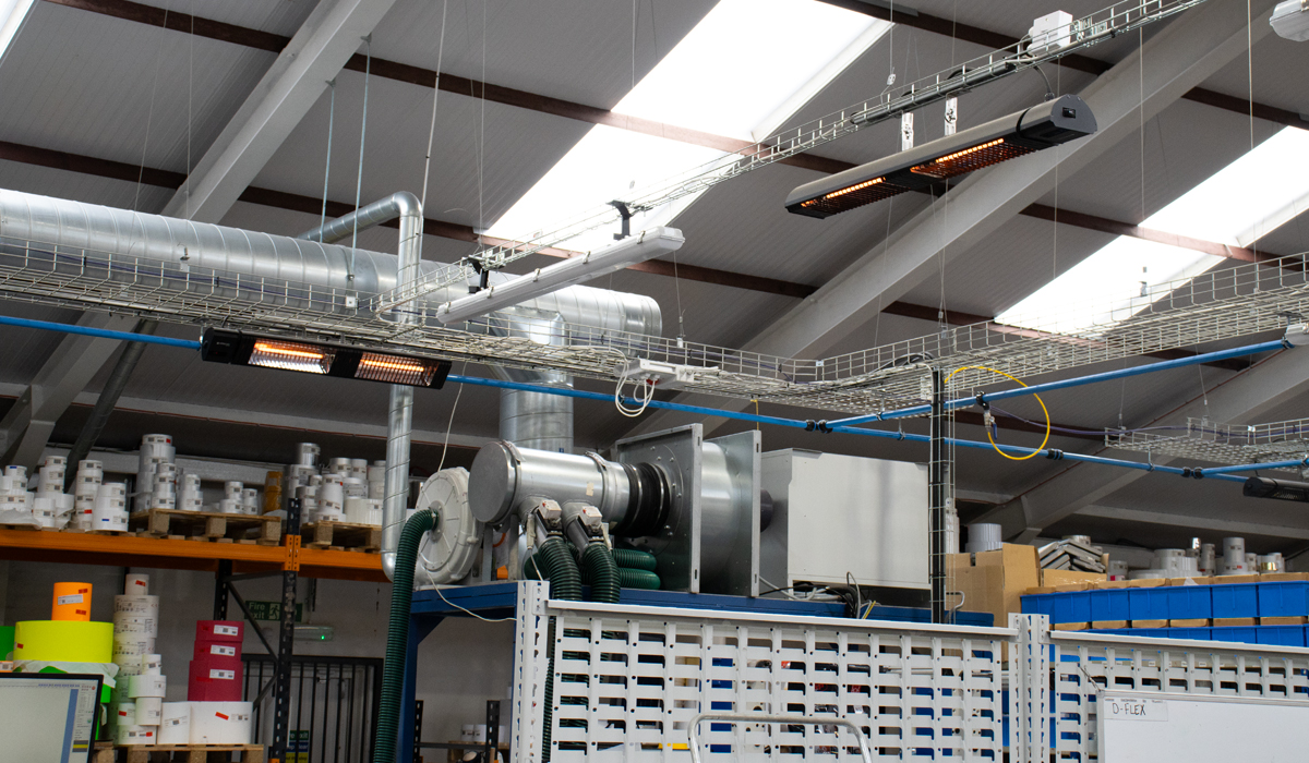 Manhattan installed in industrial space