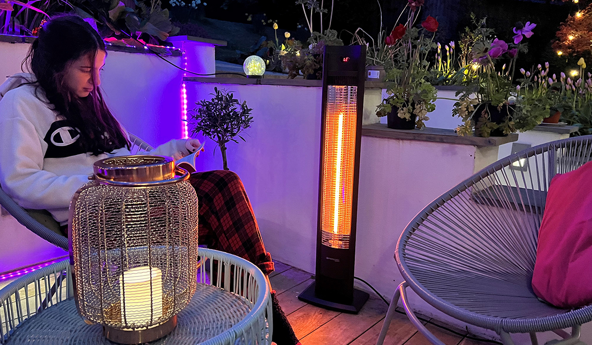 Herschel Malibu portable electric patio heater