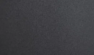 Close up of Textured Black finish