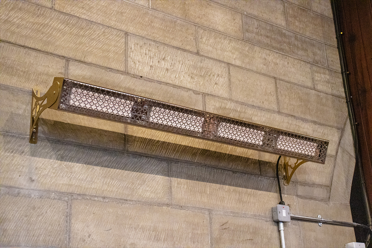 Halo Horizon installed in St Peter's Church, Galashiels